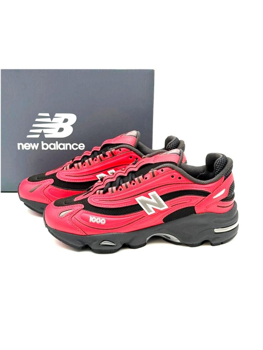 New Balance 1000 Men's Size 6.5 / Women's 8 Sneakers M1000MSR Red Black
